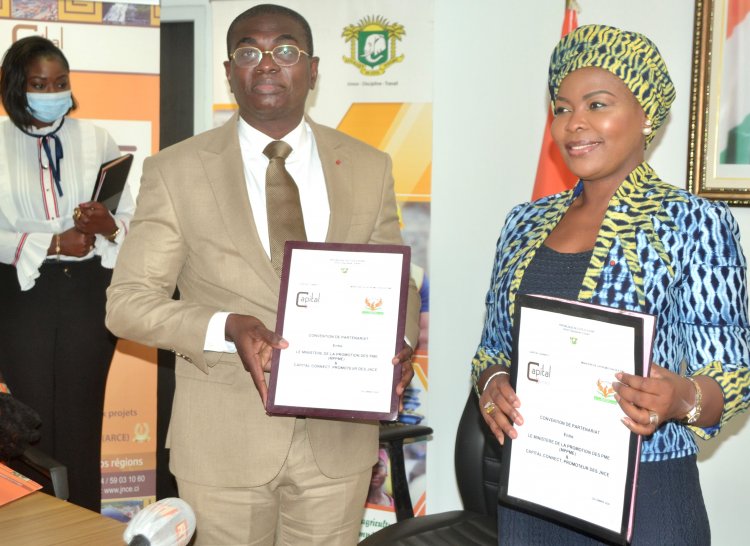 Côte d'Ivoire-Pme : l'Etat et Capital connect s'accordent pour le succès des 4es Jnce