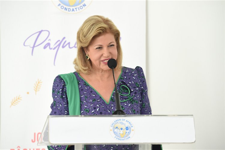 CI-Pâques 2021 : des vivres de 130 millions de Fcfa de Mme Ouattara aux chrétiens