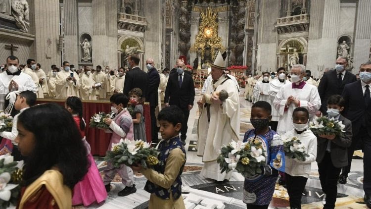 Monde (Nativité) : « Celui qui n'a pas trouvé le Ciel ici-bas le manquera là-haut » (Le Pape François)