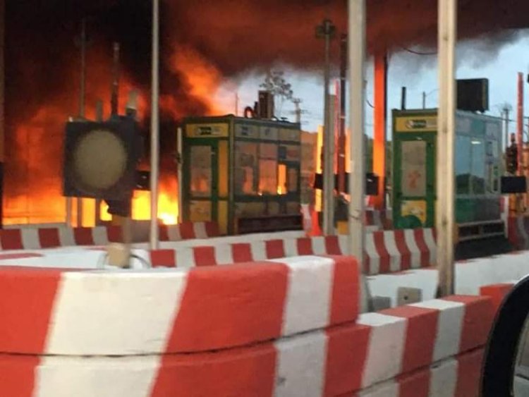 Côte d’Ivoire (Autoroute du Nord) : incendie au péage d’Attinguié, les précisions du Fer