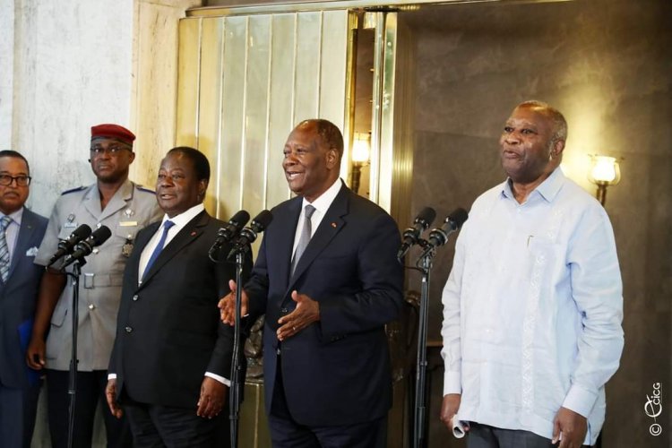 Côte d’Ivoire (Réconciliation) : la réaction de Gbagbo, Bédié et Ouattara, après la rencontre