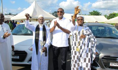 Côte d’Ivoire (Transport) : Ouattara renforce la mobilité des chefs de communautés Baoulé et Malinké