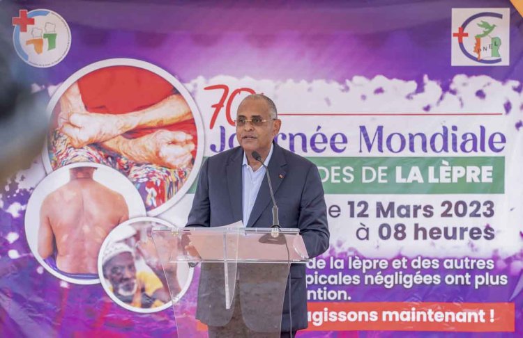 Côte d’Ivoire (Santé) : « Zéro lèpre 2030 sera la pierre finale au combat de Raoul Follereau » (Patrick Achi, 1er ministre)