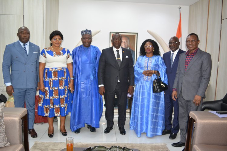 Côte d’Ivoire (Sietta 2023) : Adjoumani parle avec son homologue camerounais de l’Agriculture