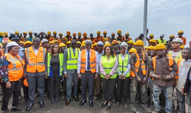 Côte d’Ivoire (Abidjan-Port-Bouët) / Carrefour Akwaba : « Le chantier prêt à 99% » (Mambé, 1er ministre)