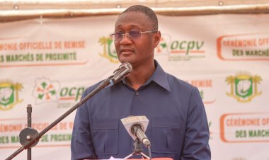 Côte d’Ivoire (Woroba) / Moussa Sanogo inaugure 3 marchés de proximité