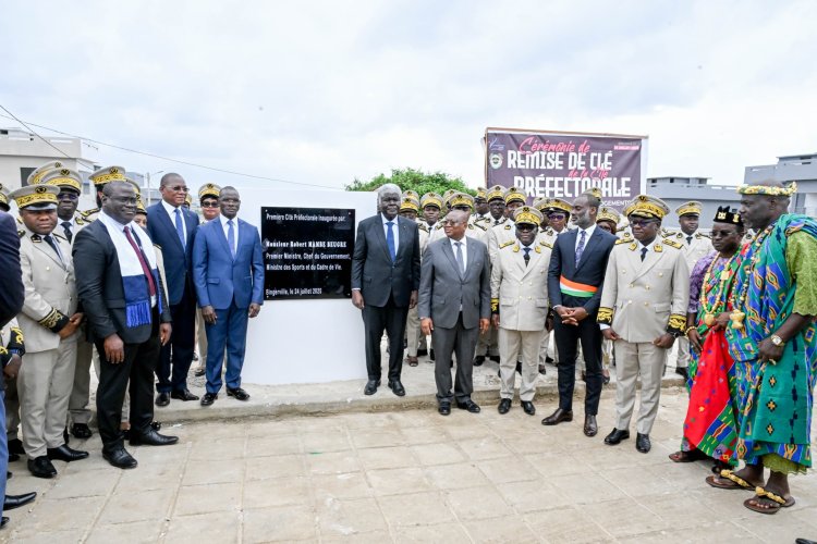Côte d’Ivoire (Logement) / Bingerville, Mambé inaugure la 1re Cité préfectorale