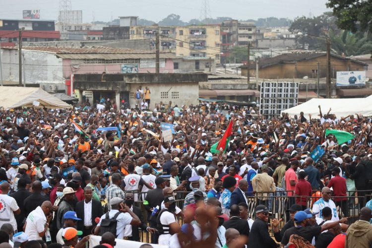 Côte d’Ivoire (Opposition politique) / Quelques images du « Côcôcô » de Gbagbo, ce 16 août à Yopougon