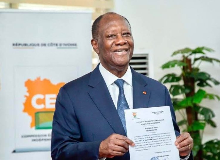 Côte d’Ivoire (Présidentielle 2025 / «Je réponds à l’appel du RHDP et de nombreux Ivoiriens » (Ouattara, à la CEI)