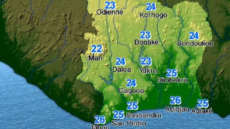 Côte d'Ivoire (Météo) / Le bulletin du 10 septembre 2025