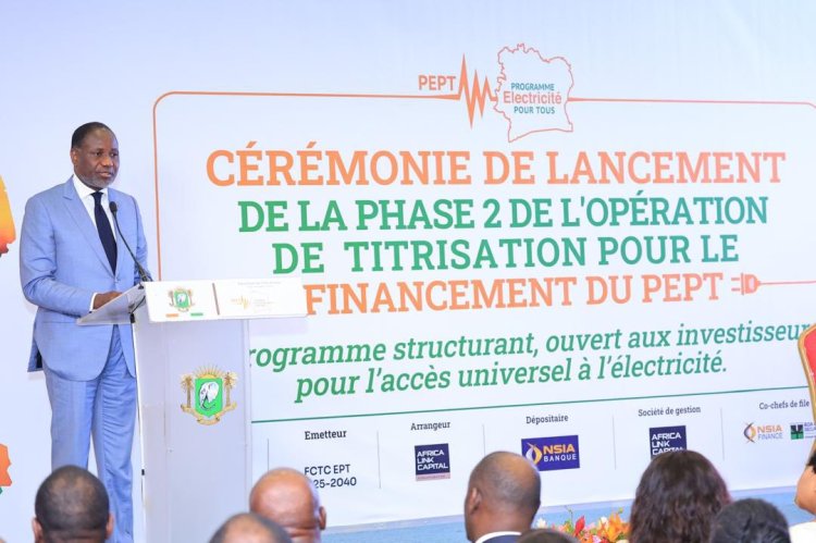 Côte d’Ivoire (Électricité) / Le nombre d’abonnés passe de 1 111 533 en 2011 à 4 883 204 à juin 2025