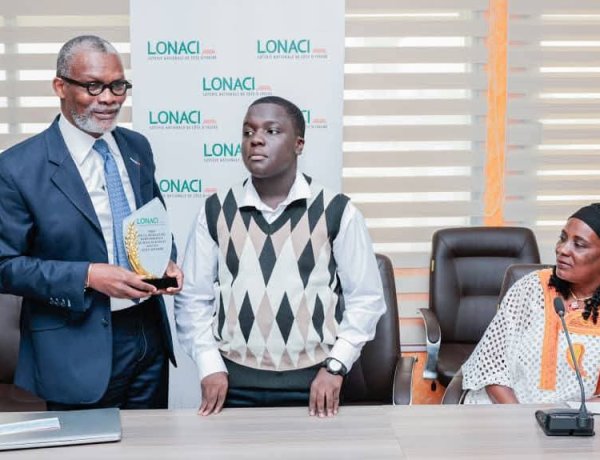 Côte d’Ivoire (BAC 2025) / La LONACI célèbre le meilleur élève du pays