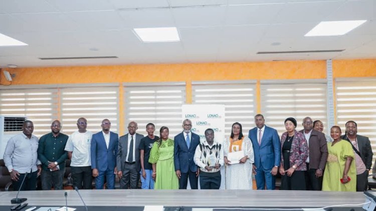 Côte d’Ivoire (BAC 2025) / La LONACI célèbre le meilleur élève du pays