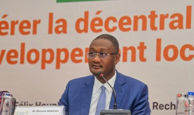Côte d’Ivoire (Symposium sur les collectivités territoriales) / Yamoussoukro :  les recettes de Moussa Sanogo pour un développement local durable   