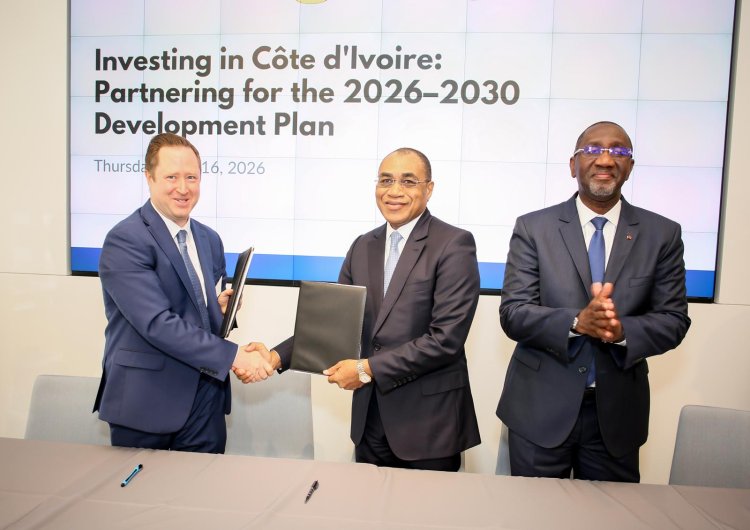 USA (Forum PND 2026-2030) / La Côte d'Ivoire signe un accord de 500 millions d'euros avec ABD Group