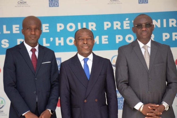 Côte d’Ivoire (Déclaration) / Le CNDH réfute des affirmations de partialité visant son président et ses membres